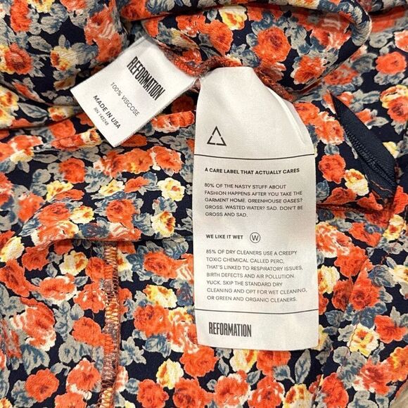 Reformation floral dress size small - Picture 4 of 7
